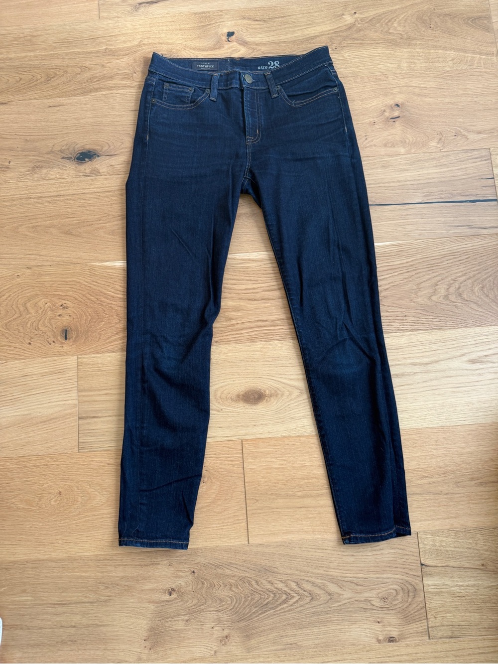 J. Crew Dark Indigo Skinny Jeans for Women -28
